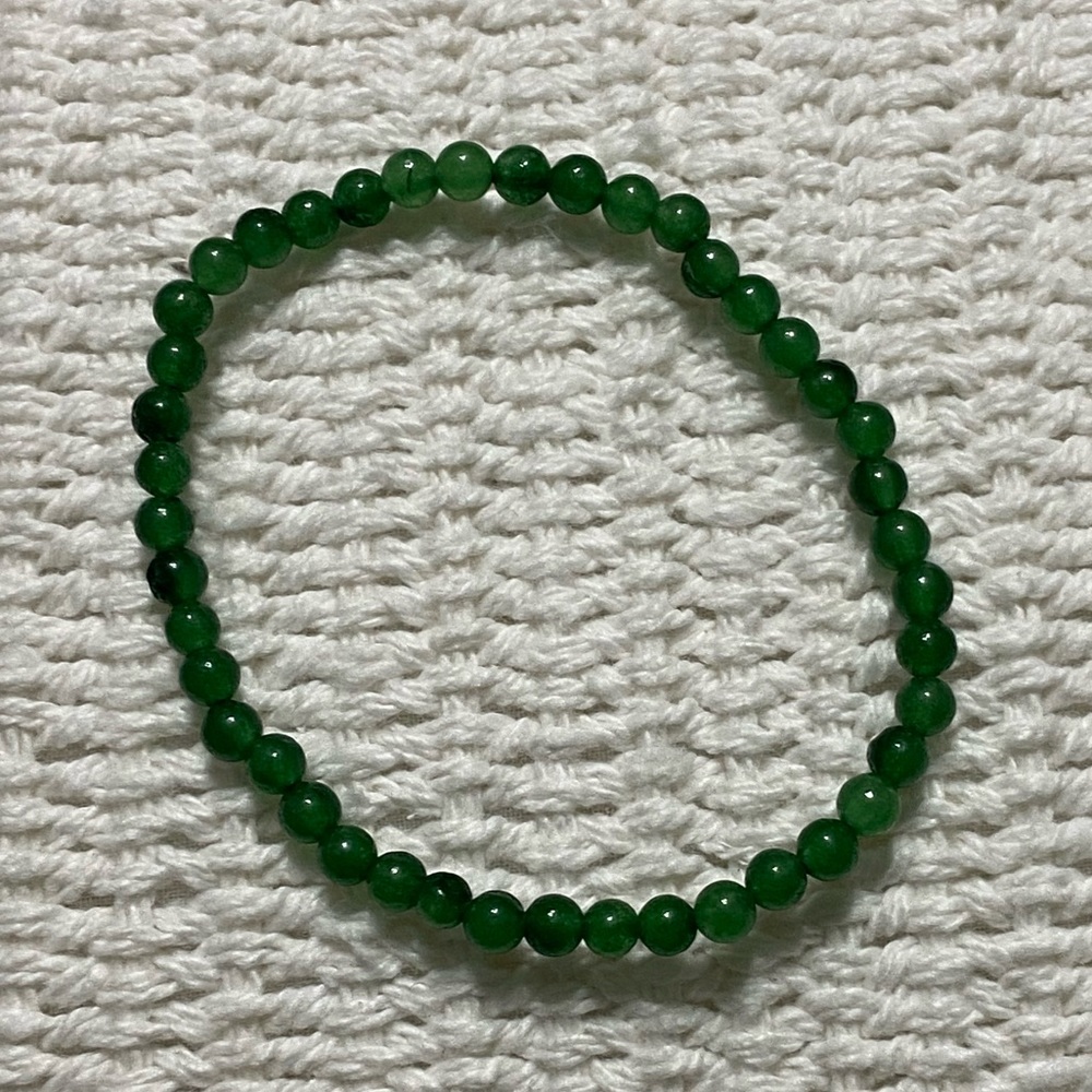 Indian Agate Beaded Bracelet